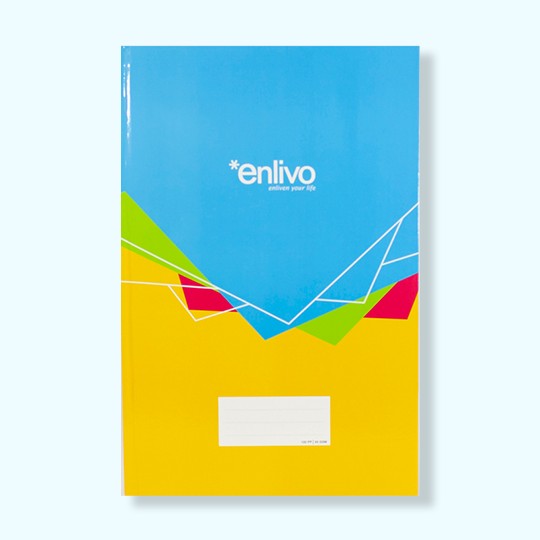 hard cover book enlivo stationary