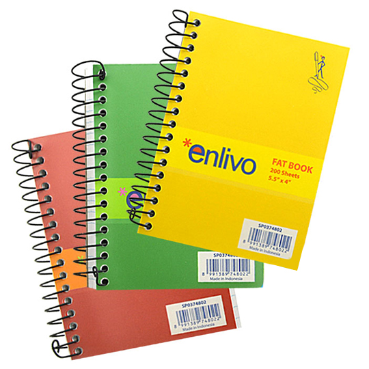 fat book enlivo stationery